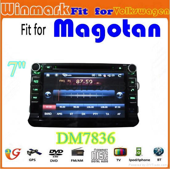 Android Car DVD Player for VW Passat with detachable tablet 4