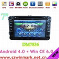 Android Car DVD Player for VW Passat with detachable tablet 5