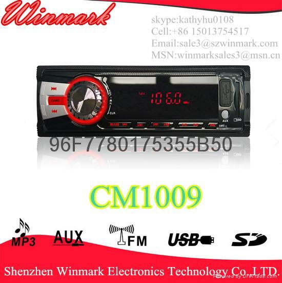 wholesale Car Radio MP3 with USB/SD/AUX/FM CM1009L 2