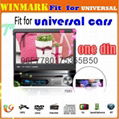 7‘’HD Touch Screen single din car dvd gps