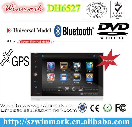  6.2inch Autoradio BT iPod DVR GPS DVD CD Radio Games etc