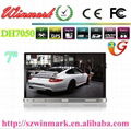 7" 3G digital Car CD Player with GPS IPOD Iphone4s BT radio RDS dual zone PIP 4