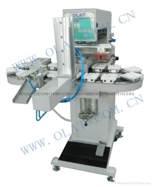 Double color checkerboard moving printing machine automation