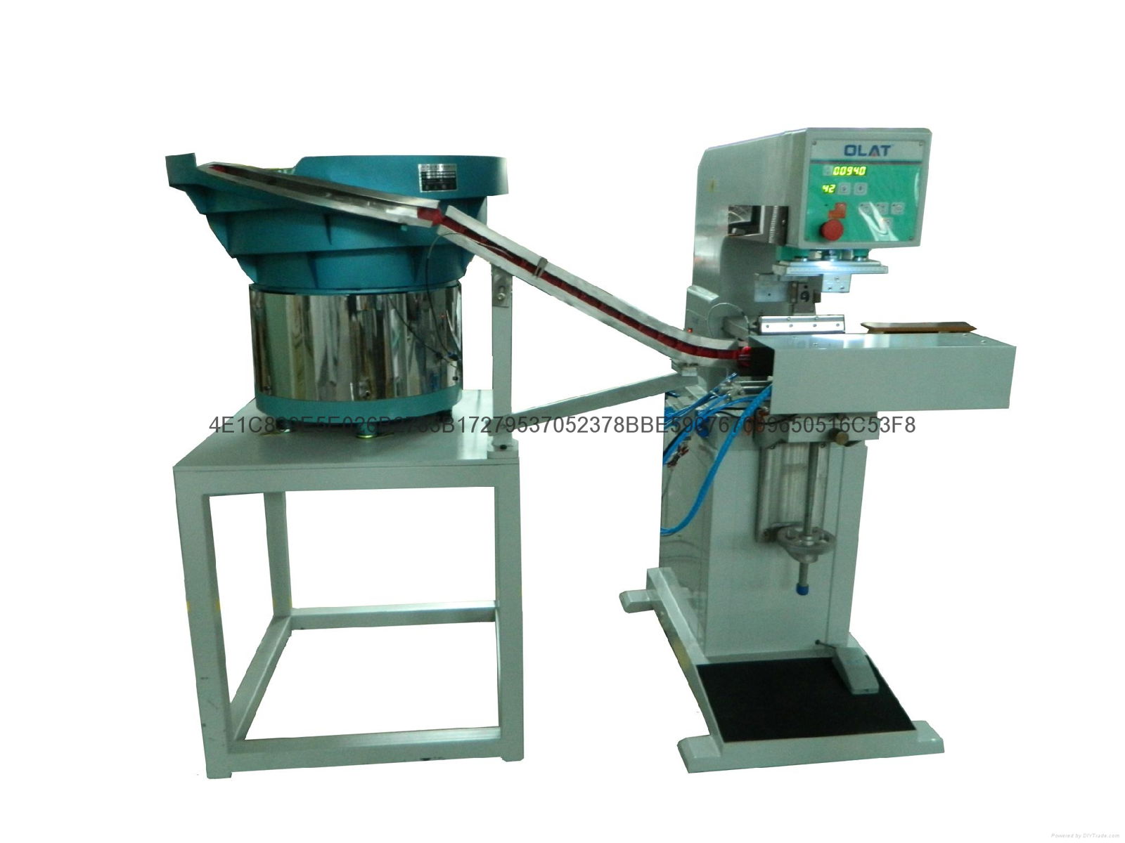 Automatic cap pad printing machine