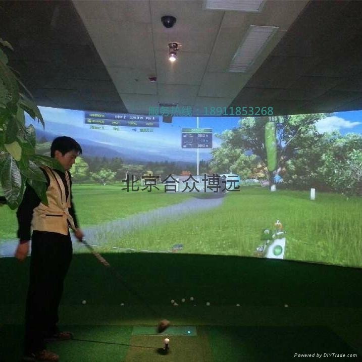 北京室内高尔夫高速摄像环屏款 2
