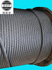 galvanized aircraft cable