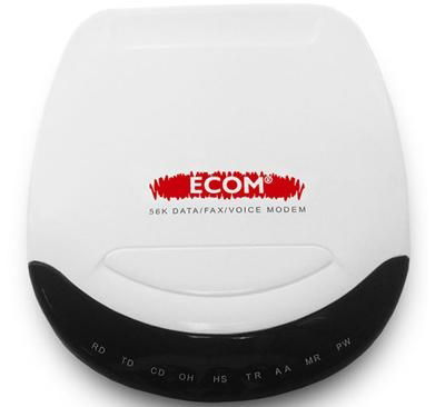ECOM 56DEV 外置MODEM 无纸传真猫 4
