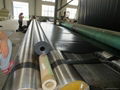 Top class USA GRI-GM13 standard double side smooth HDPE black rolls geomembrane 1