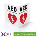 AED Wall Sign First-aid Indicator XFT-0007 for Emergency