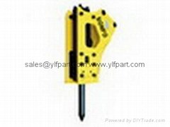hydraulic breaker hammer for excavators from 5 tons to 45 tons