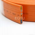  Flat traveling cable for elevator TVVB