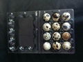 plastic quail egg tray quail egg packing container 30 slots holes packs