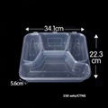 disposable plastic food container fast food container Lunch box takeaway foodbox