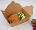 kraft packaging box take away box lunch box noodle packging box paper box  4