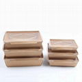 kraft packaging box take away box lunch box noodle packging box paper box 