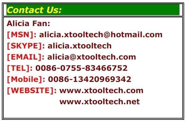 XTOOL Oil Reset Tool X-200 X200 Maintenance reset tool