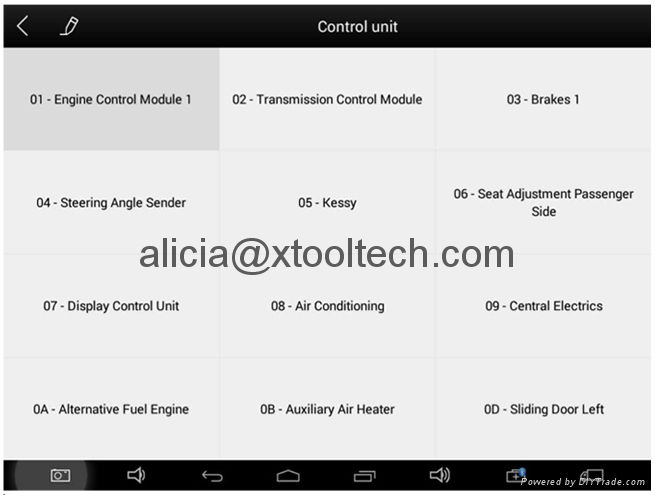 XTOOL PS80 Android Tablet Car Scanner Auto Diagnostic Tool with cheaper price 4