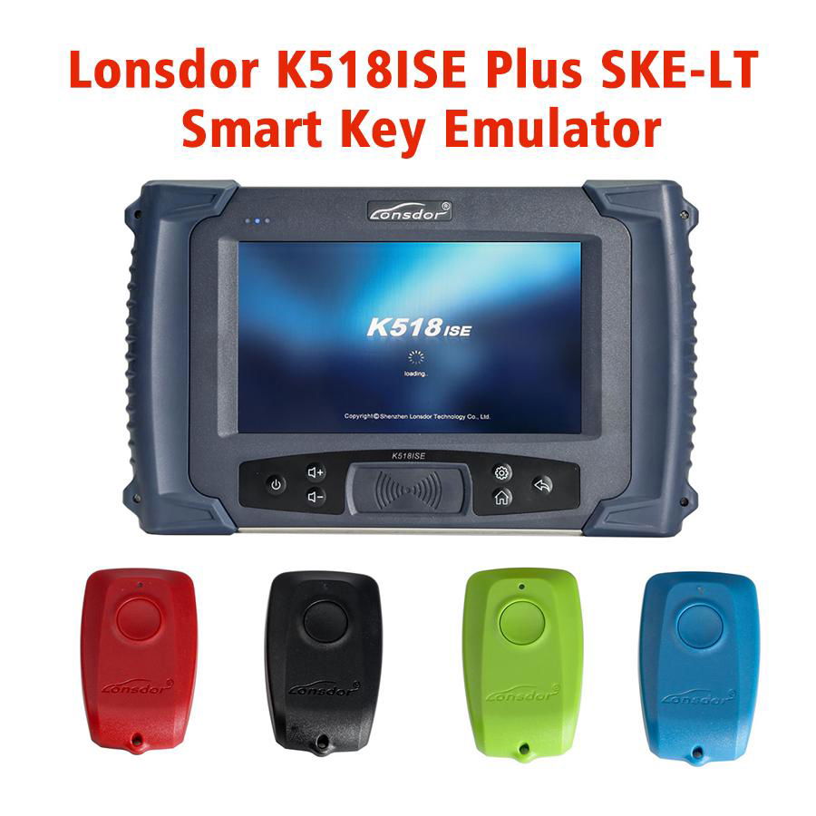 100% Original Lonsdor K518ISE Key Programmer Plus SKE-LT Smart Key Emulator
