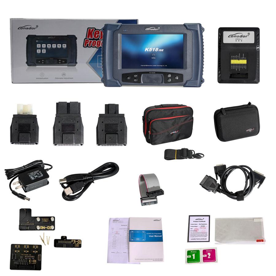 100% Original Lonsdor K518ISE Key Programmer Plus SKE-LT Smart Key Emulator 2