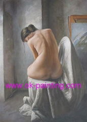 nude oil painting