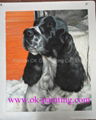 pets oil painting 1