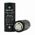 KeepPower imr 26650 battery 3.7V 5200mah