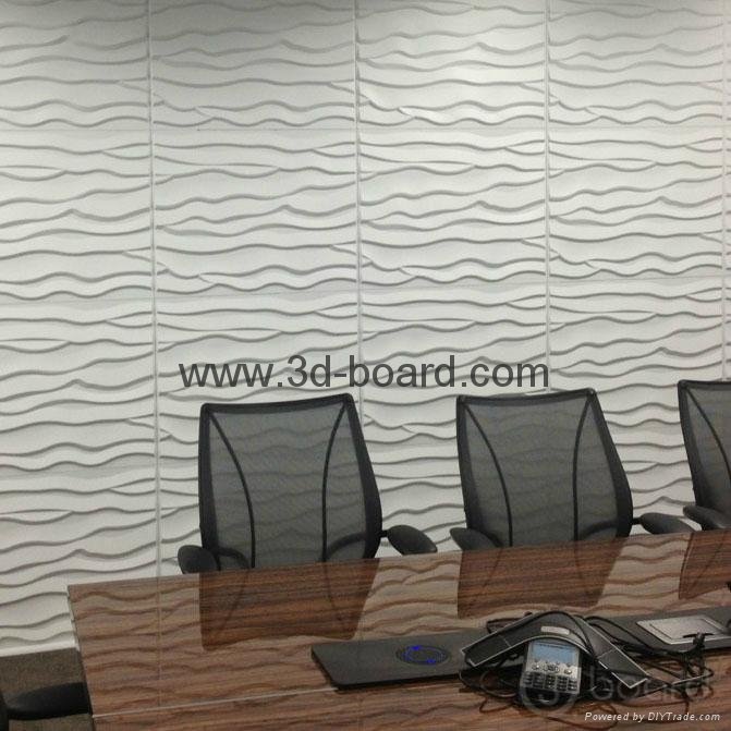 3dboard, wave panel MDF wall art 3