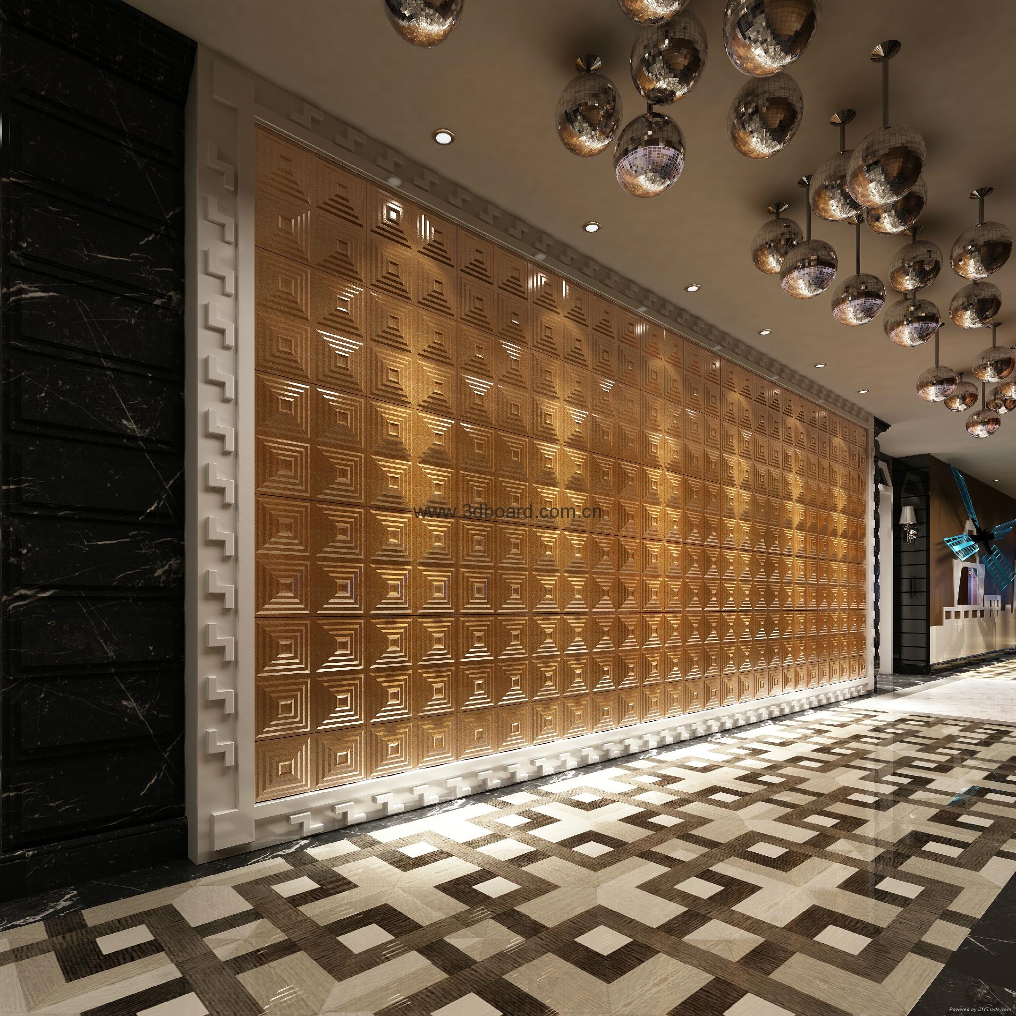 金属墙面装饰板-红宝石