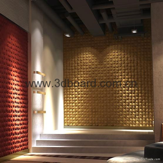 bevel 3d wall panels