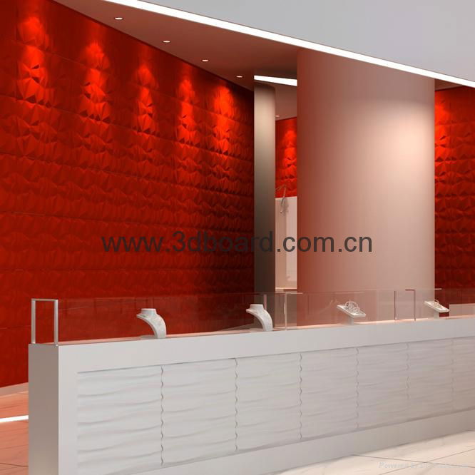 3D wall wave panels 3