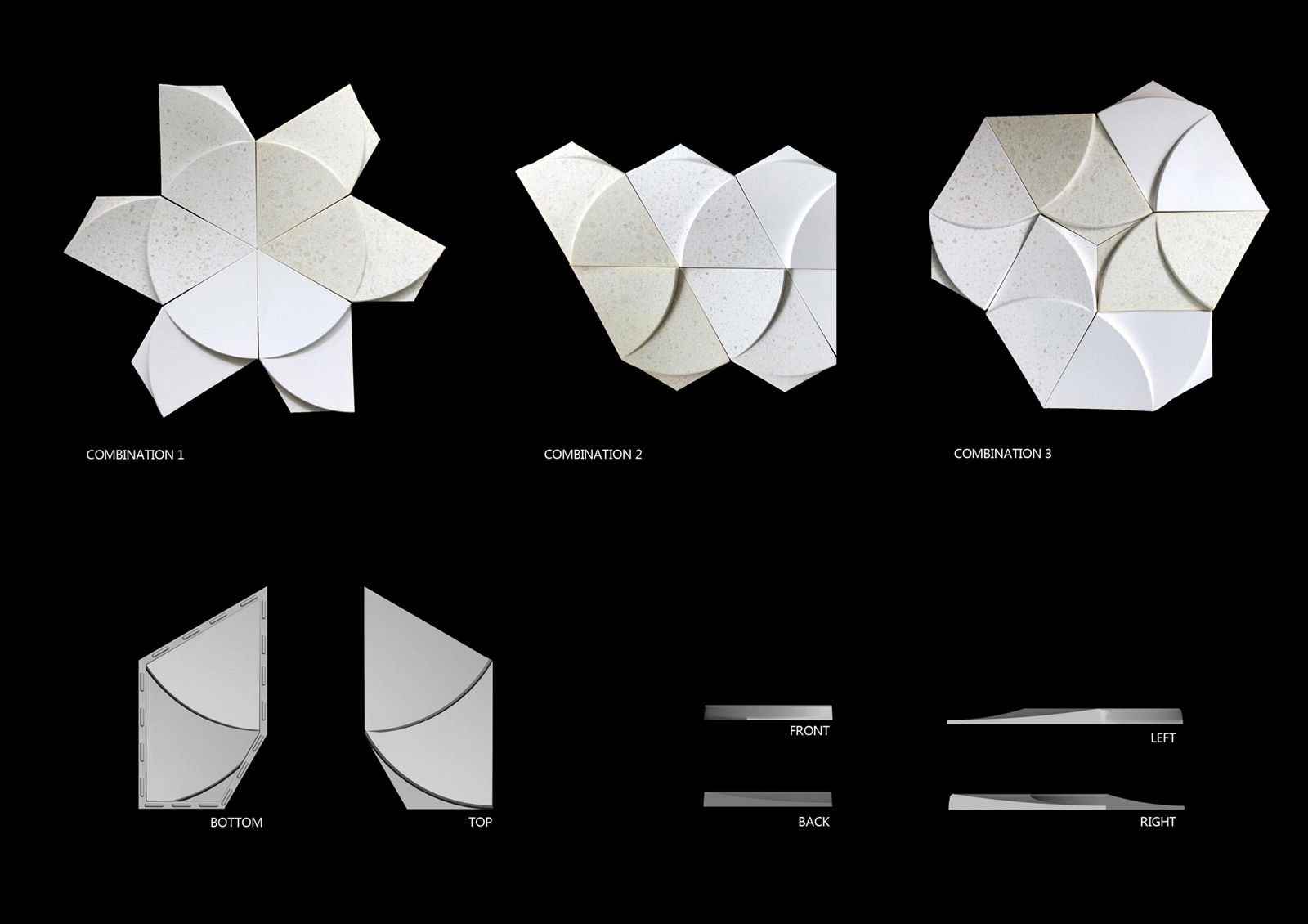 UNI, 3d wall panel 2