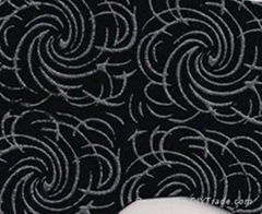 Printed plastic leather cloth