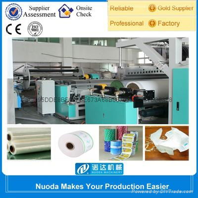 CPP/CPE Production Line with Film Scrap Recycling Directly 2