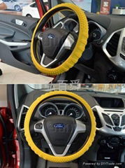 The silicone steering wheel covers