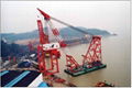 cheap floating crane sheerleg crane barge revolving floating crane 5