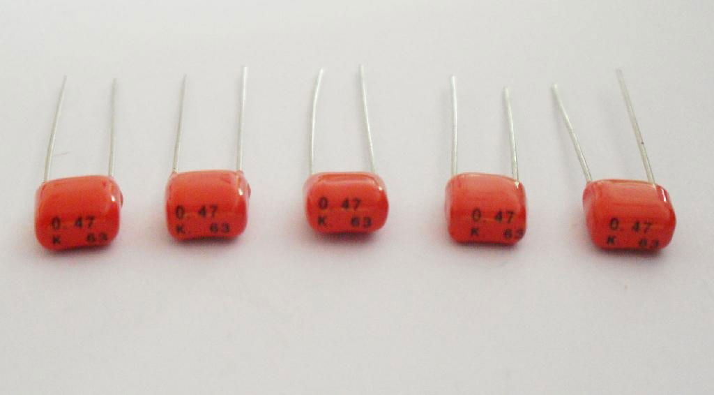 CL21X Mini polyester film capacitor 2