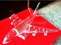 西安水晶飛機模型