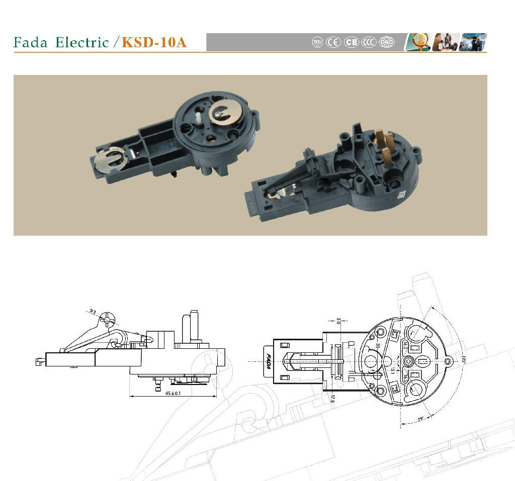 SDK-10A direct inserting thermostat