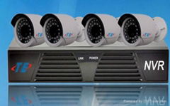 4CH NVR +4 * 720P IPC -NVR KIT cctv