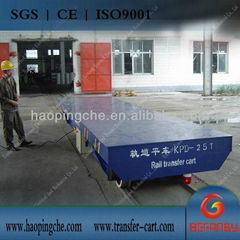 KPD series motorized transfer trolley-power from low voltage railway