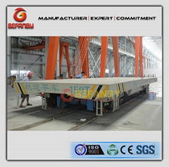 150t industrial assembly rail transfer cart