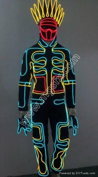 LED Robot costume suits.