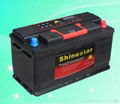 Sell DIN100 12V100AH maintenance free auto battery 1