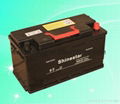 DIN 88 12V 88AH maintenance free automotive battery 1