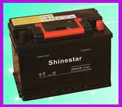 Manufacture DIN standard 12V74AH(57412-MF) Vehicle battery