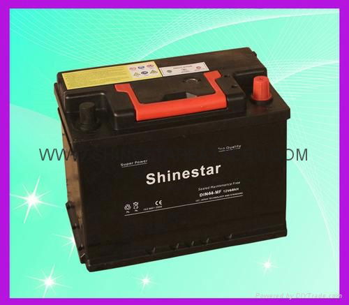 Sell DIN44 12V44AH MF Auto battery  3