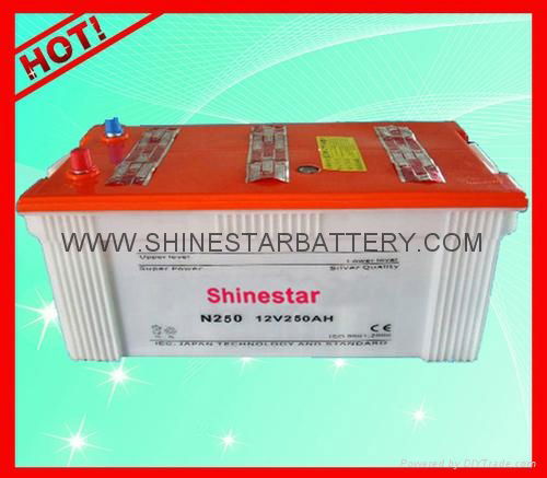 Sell JIS Dry charge car battery –N200-12V200AH 4