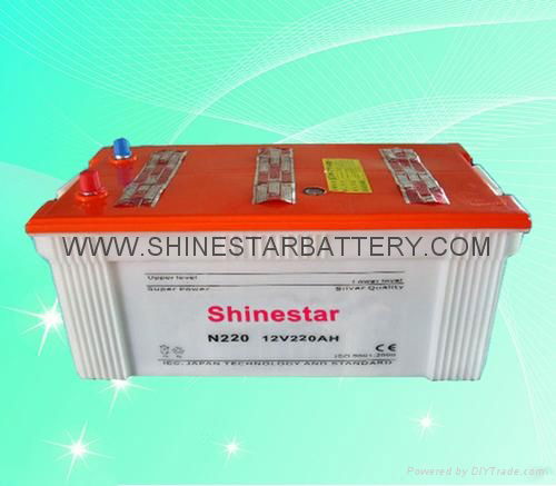 Sell JIS Dry charge car battery –N200-12V200AH 5