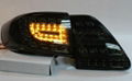 2011-2013 Toyota Corolla Tail Light (Black)