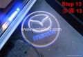 How to Install LED Logo for Car ? Step 12-13